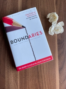 A book titled Boundaries. 
